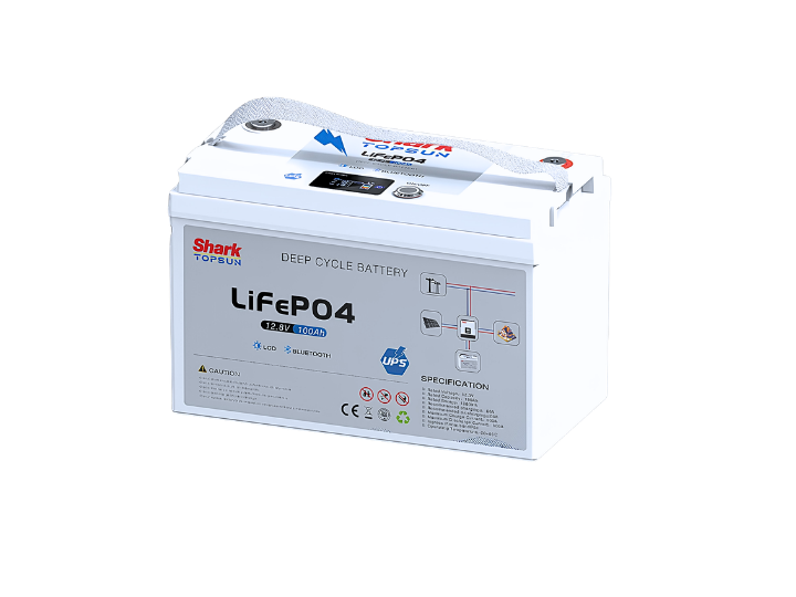 Shark Topsun Deep Cycle 12.8V100AH LiFePO4 BATTERY PLASTIC CASING